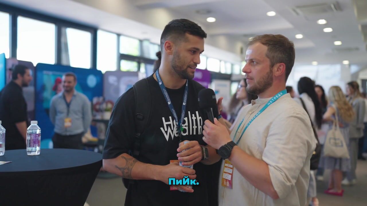 Digital4Sofia Online Advertising Conference 2024 — Interview — Gena — Health 4 Wealth — video still 6