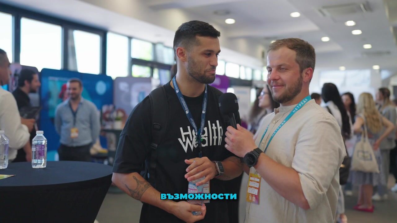 Digital4Sofia Online Advertising Conference 2024 — Interview — Gena — Health 4 Wealth — video still 6