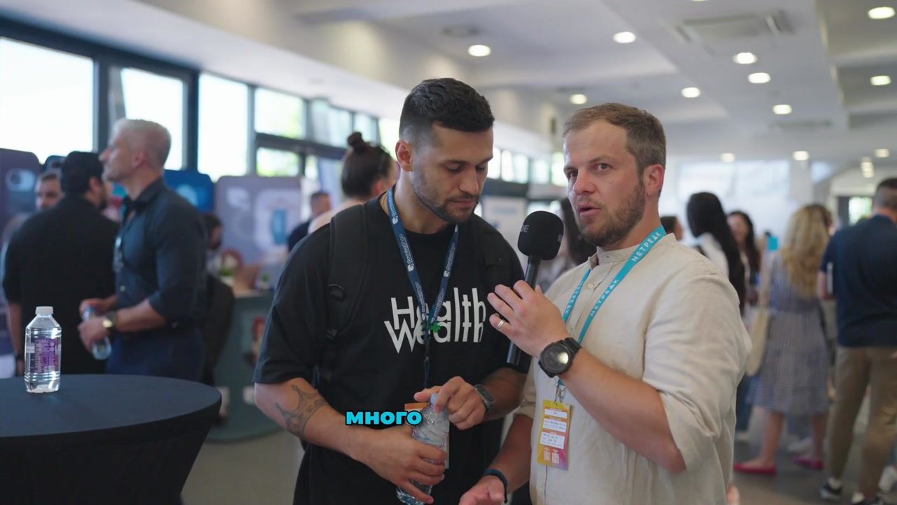 Digital4Sofia Online Advertising Conference 2024 — Interview — Gena — Health 4 Wealth — video still 2