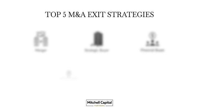 Top 5 Exit Strategies &mdash; Mitchell Capital