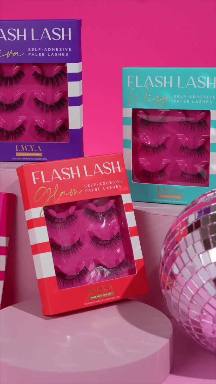 FLASH LASH False Lashes — video still 6