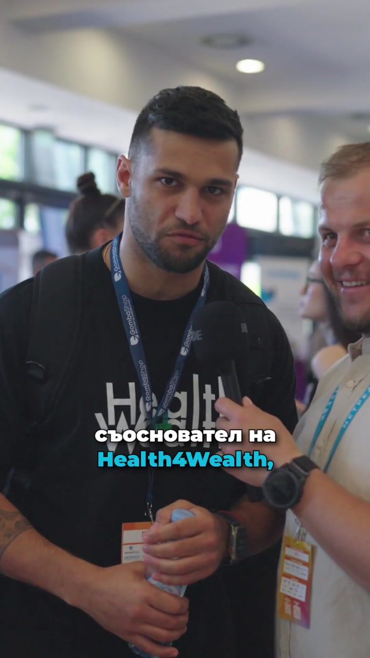 Digital4Sofia Online Advertising Conference 2024 — Interview — Gena — Health 4 Wealth — video still 1