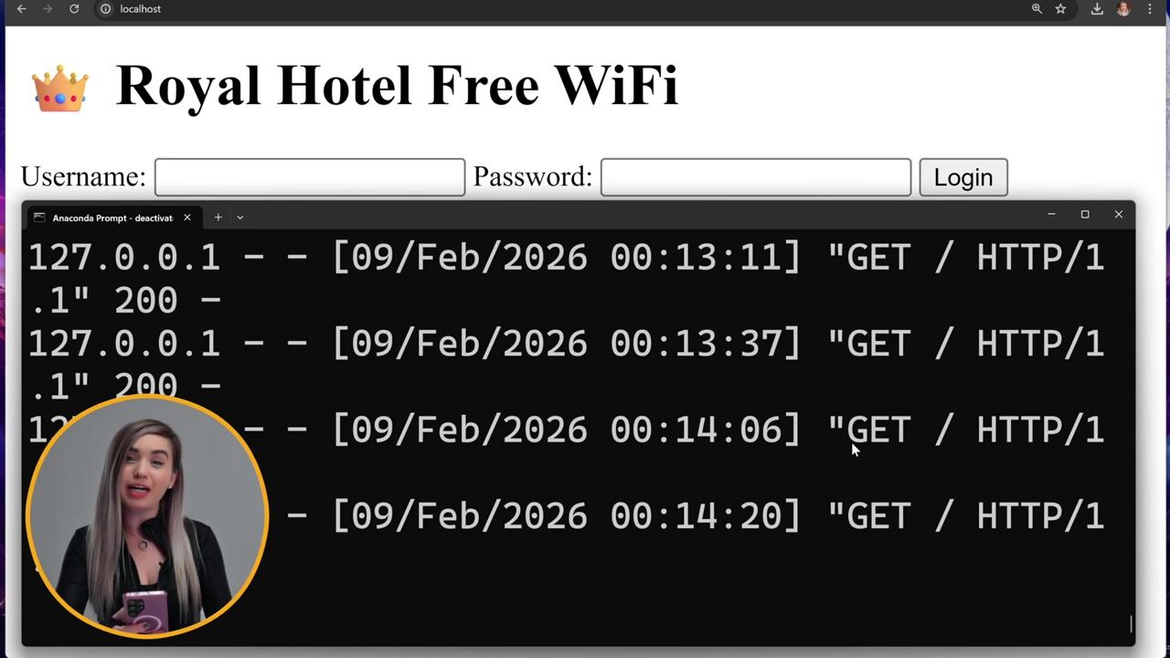 Python Packet Sniffer - What Hackers See on Public WiFi — video still 4