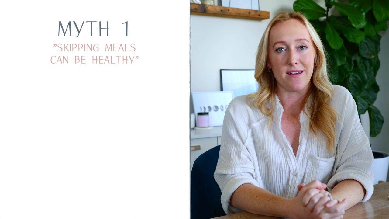 Kaely McDevitt - Debunking the Four Healthy Myths — video still 1